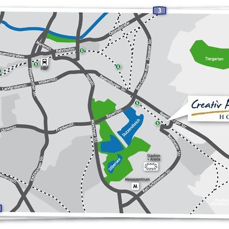 Creativ Park Hotel Нюрнберг Экстерьер фото